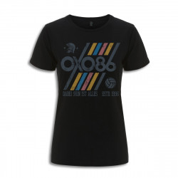 Girlie-Shirt Oxo86 - Dabei sein ist alles (schwarz)