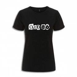 Girlie-Shirt Oxo86 - LOGO PUR